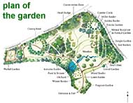 small map of the garden